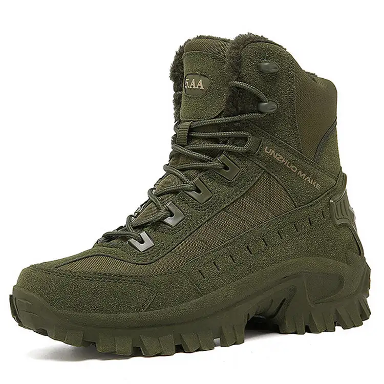 Men's Combat Boots Orthopedic Support Hiking Boots Waterproof Puncture-Resistant Work Boots