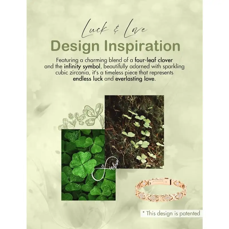 Infinity Clover Copper Bracelet