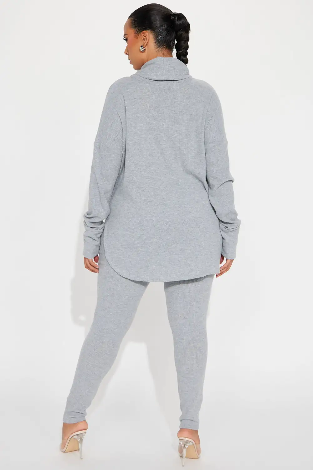 Raegan Legging Set - Heather Grey