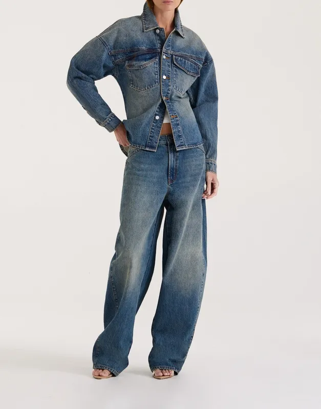 Heritage Indigo Wash Denim Shirts