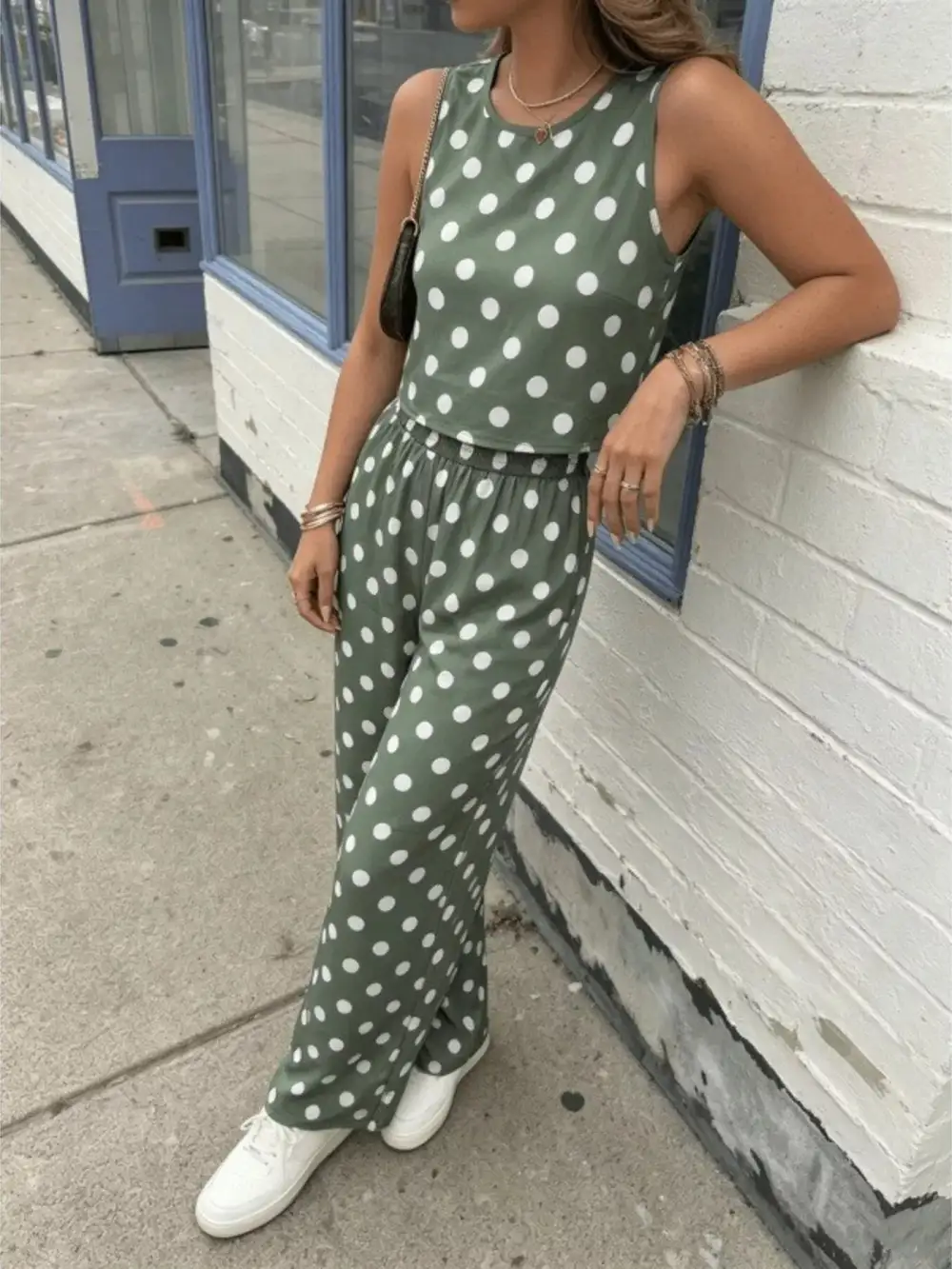 Everyday Wide Leg Sleeveless Jumpsuit