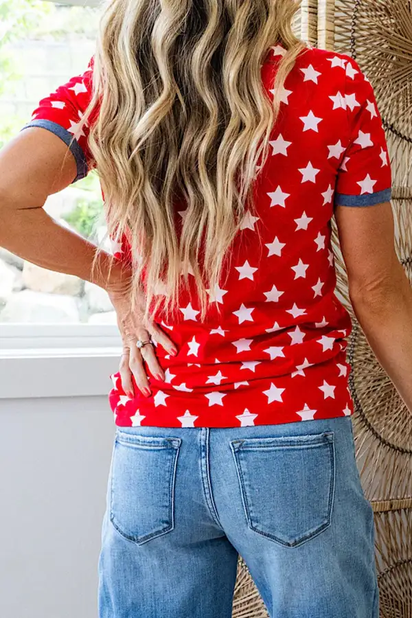 Airy Ribbed Tunic Top
