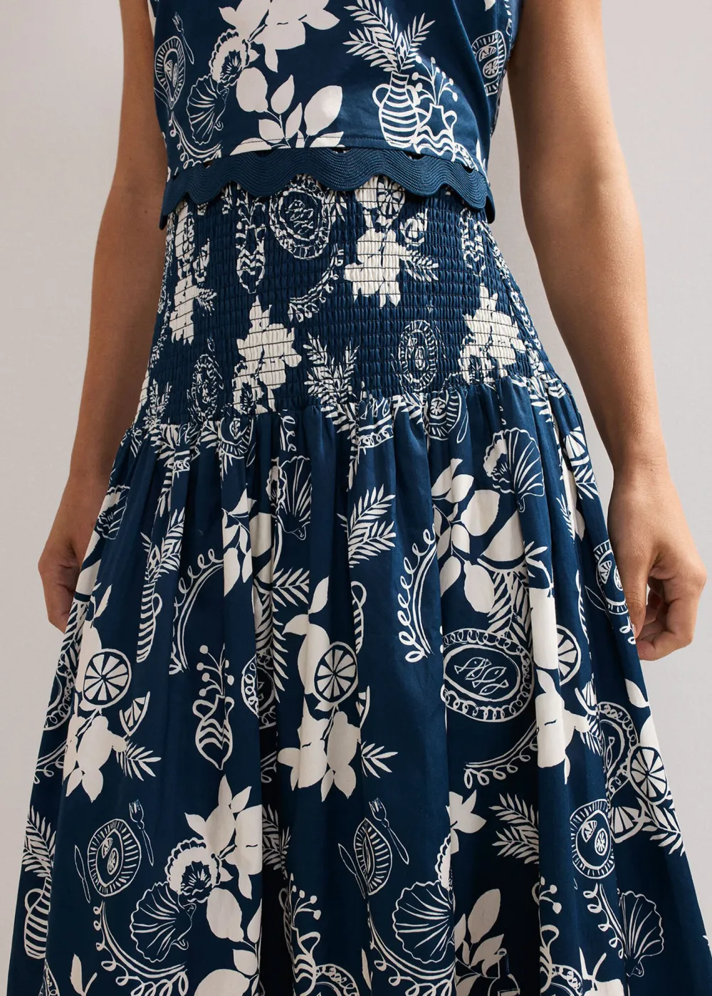 Casual Cartoon Print Skirt