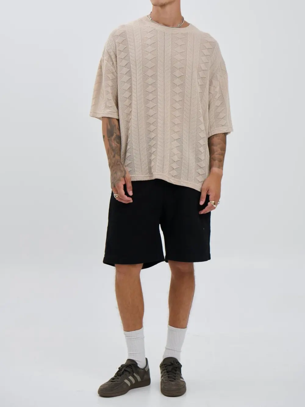 Simple Casual And Daily  Crew Tee