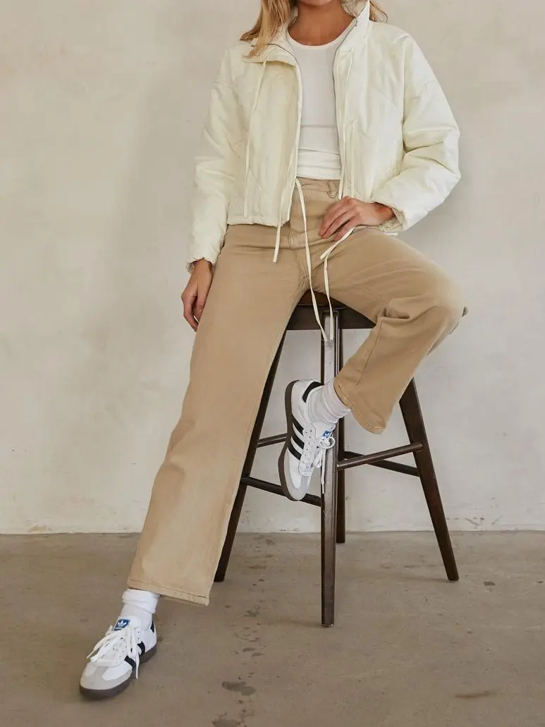 High Neck Puffer Jacket
