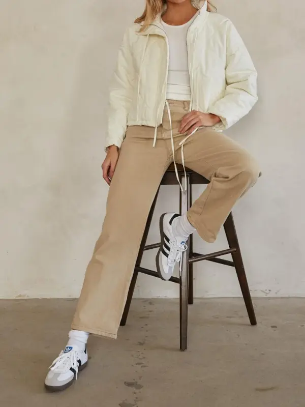 High Neck Puffer Jacket