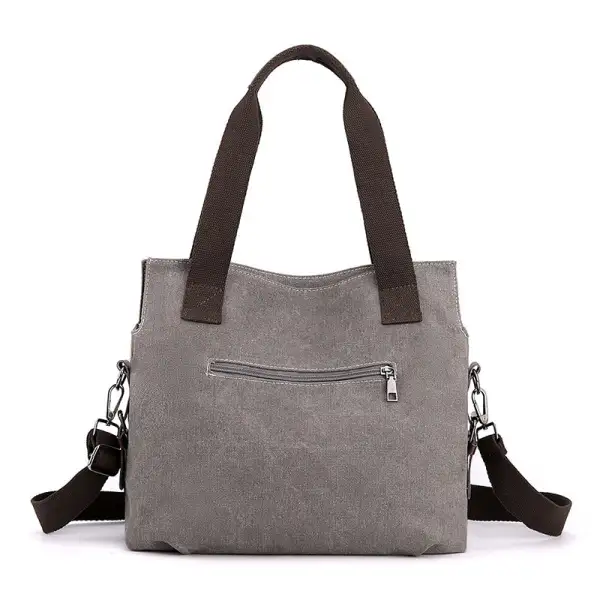 Roomy Canvas Shoulder Bag