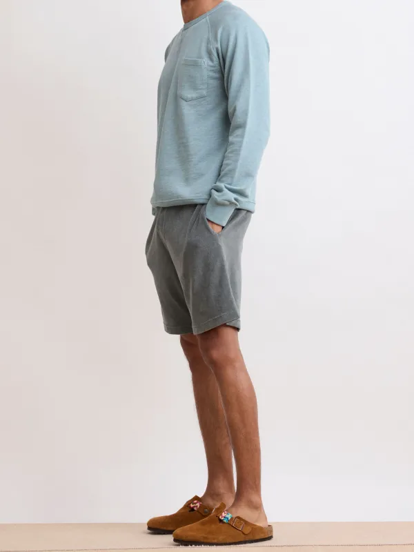 Casual Style Men's Olive Green Shorts