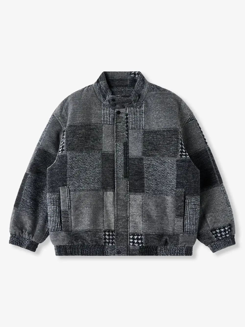 Men'S Quilted Padded Casual Jacket