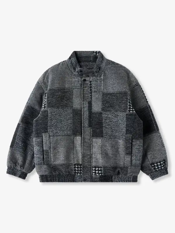 Men'S Quilted Padded Casual Jacket