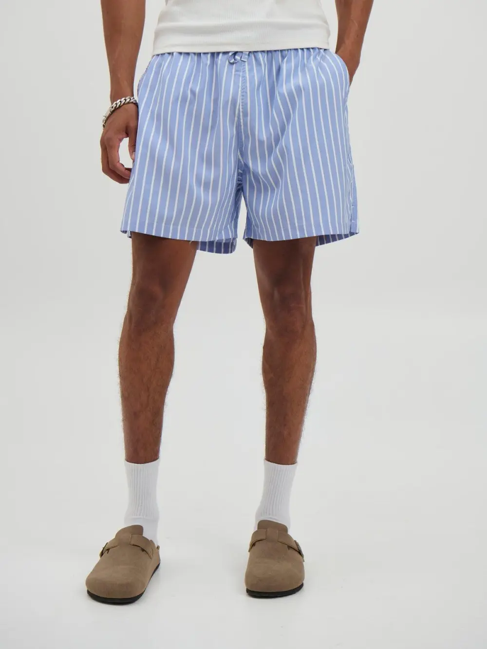 Casual And Daily Comfortable Daily Blue Shorts