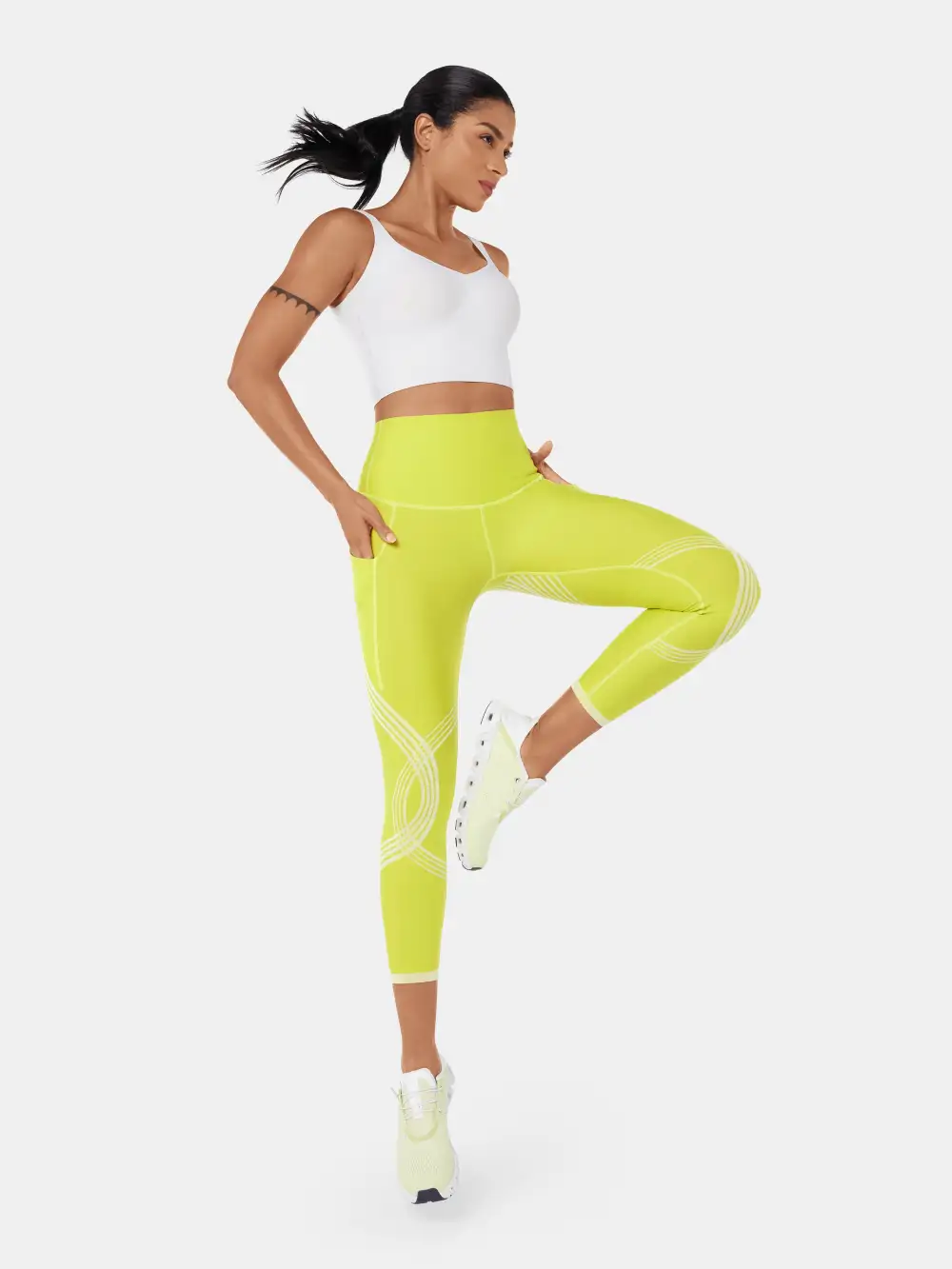 Body Sculpt Side Pocket 7/8 Leggings