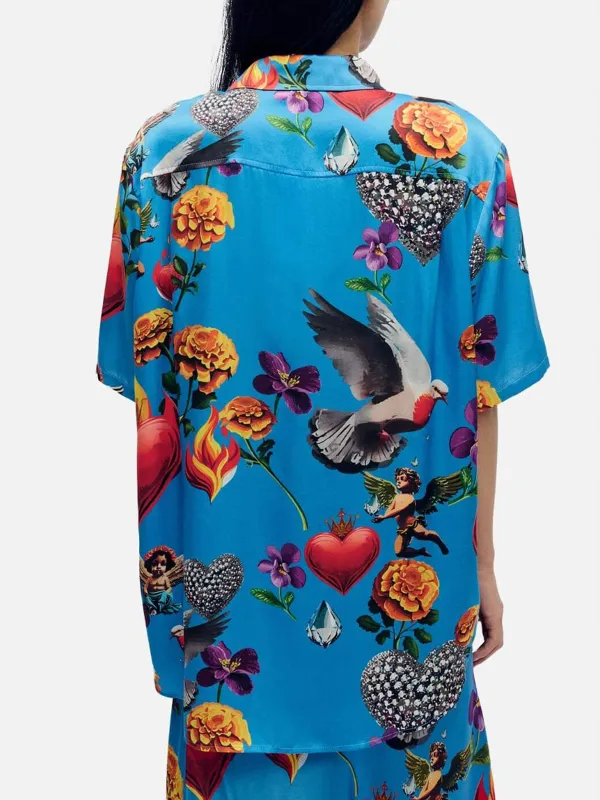 Printed Half Sleeve Shirt