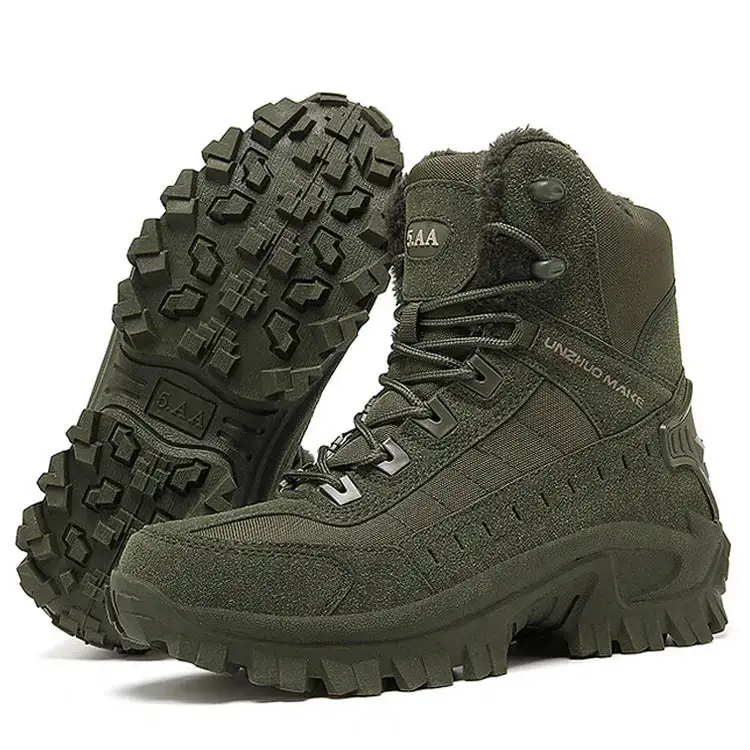 Men's Combat Boots Orthopedic Support Hiking Boots Waterproof Puncture-Resistant Work Boots