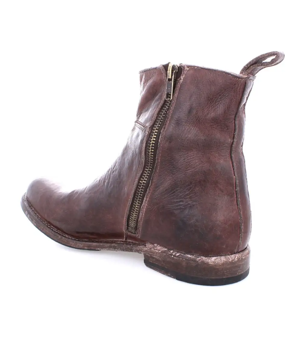 Low-Top Leather Heritage Ankle Boots