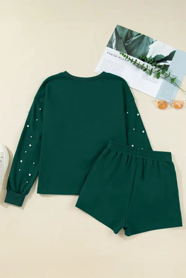 Pearl Embellished Coordinated Set