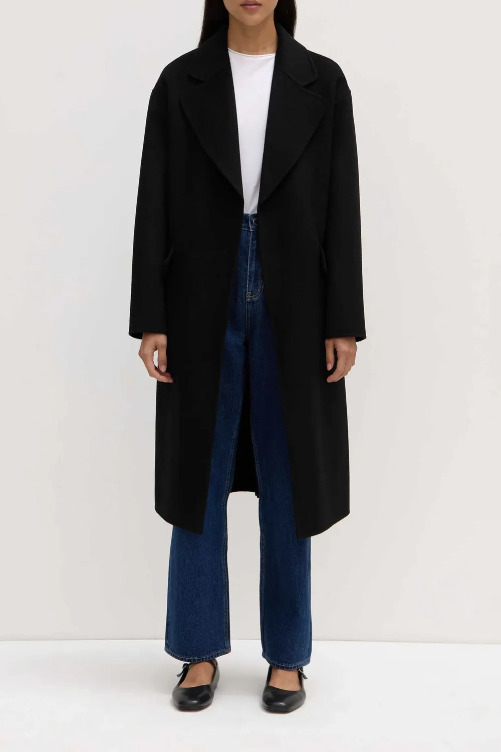 Pure Wool Loose Coat