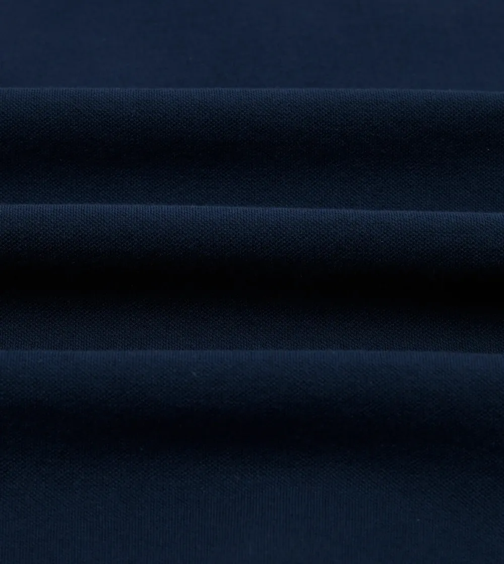 Navy Blue Classic Short Sleeve Polo Shirt