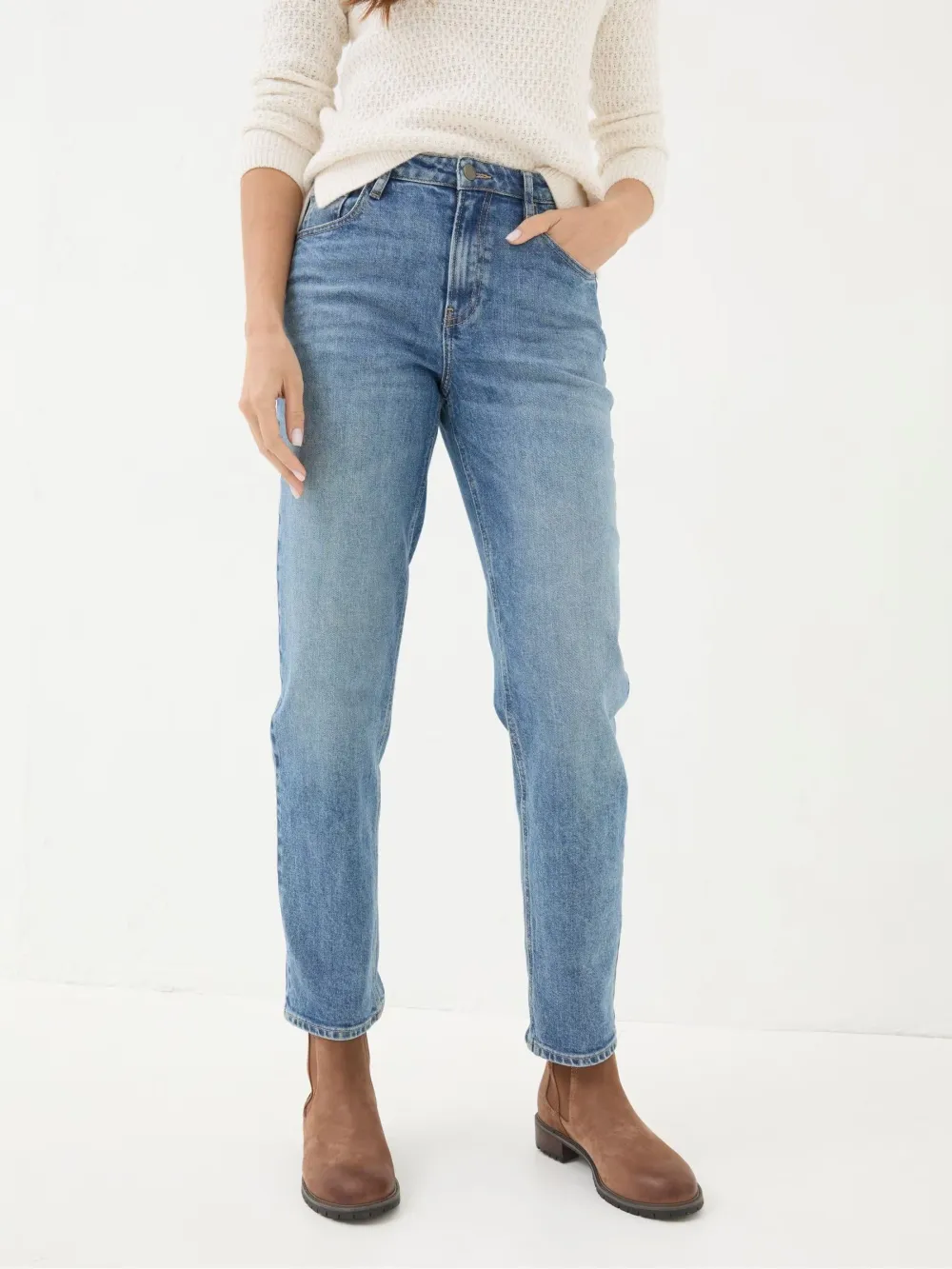 Ludlow Blue Denim Boyfriend Jeans