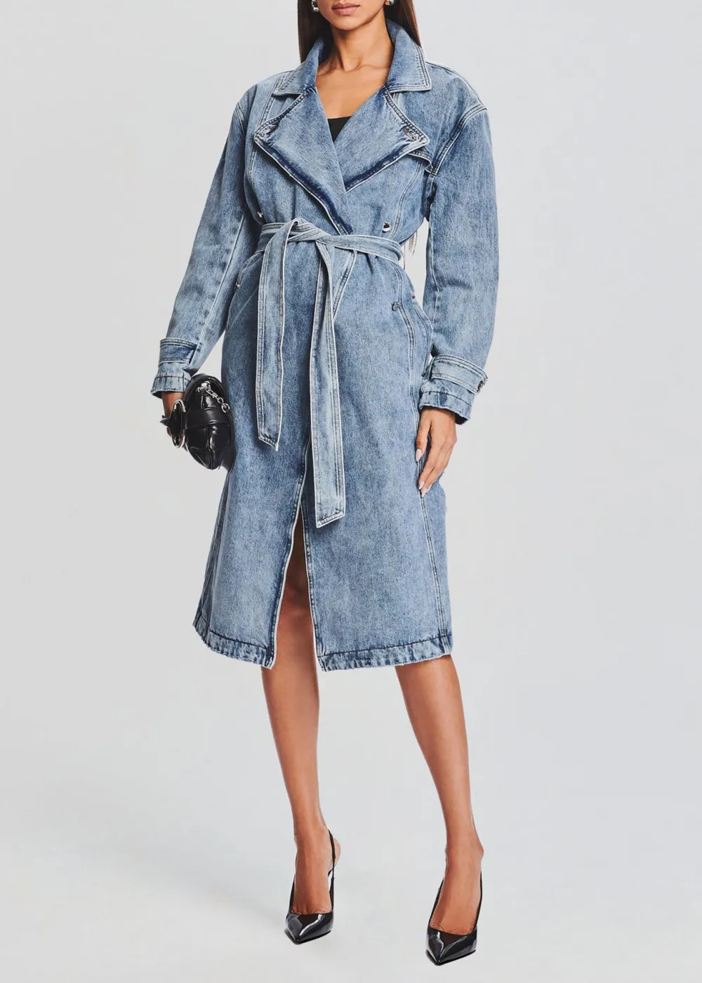 Denim Long Jacket