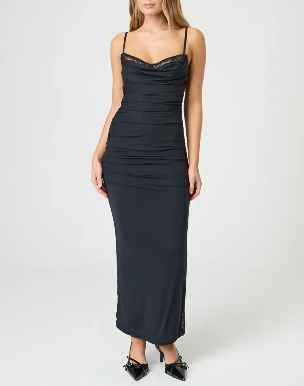 Daily Ruched Maxi Dress