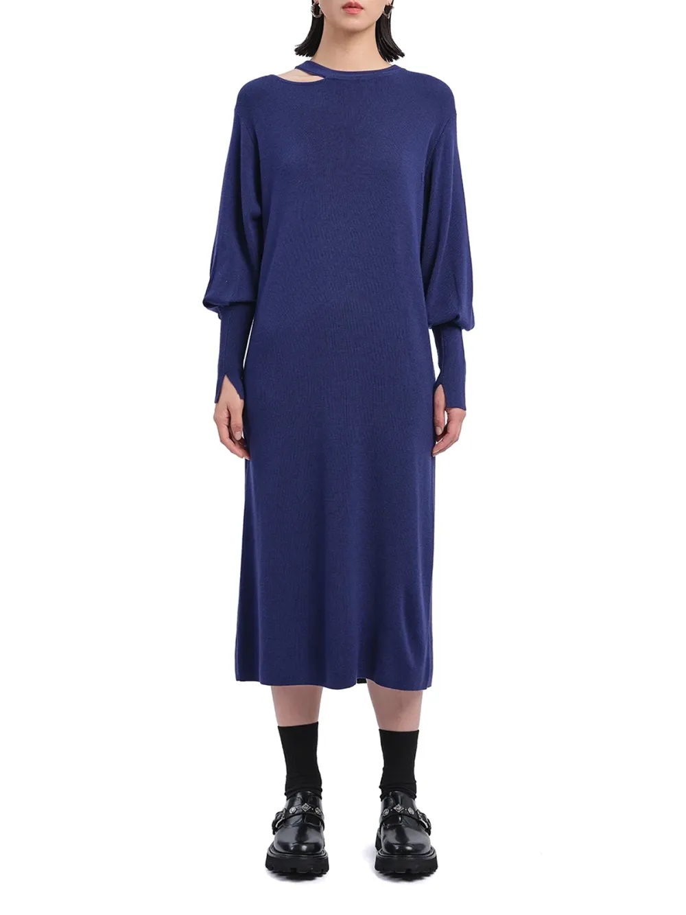 Sleeveless Knit Maxi Dress