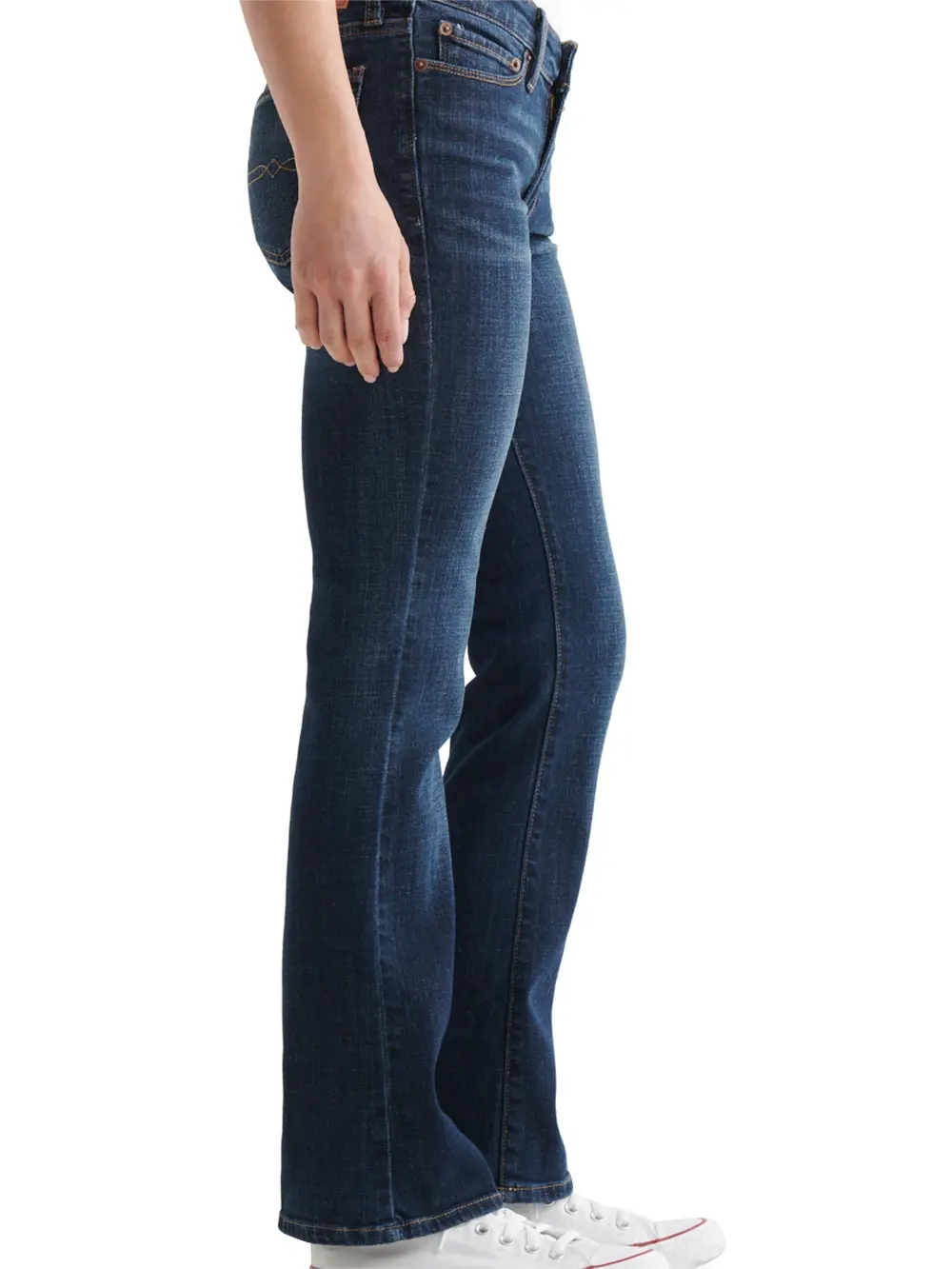 Zipper Hem Ponte Knit Pants