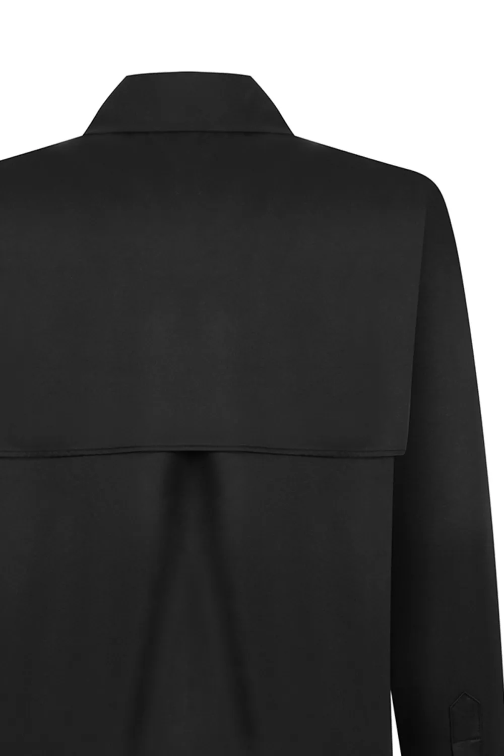 Lapel Shirt-Black