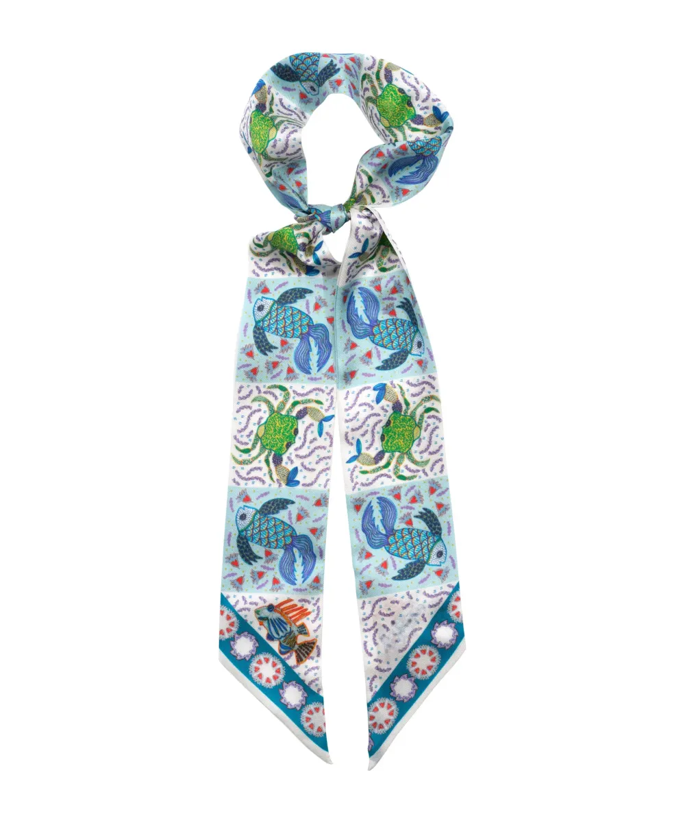 Versatile Styling Daily Silk Scarf