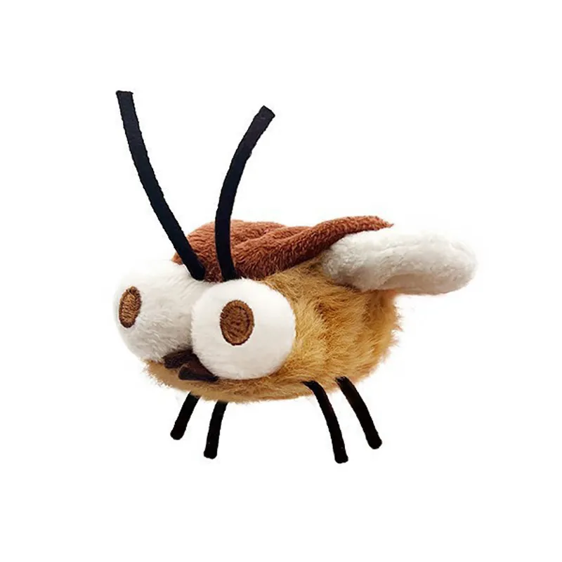 Pet Gravity Simulated Insect Cat Toy Self-Play Electric Teasing Plush Cat Toy