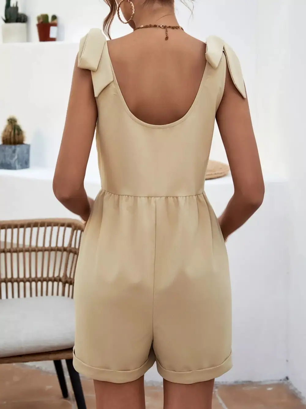 Pocket Jumpsuit Romper
