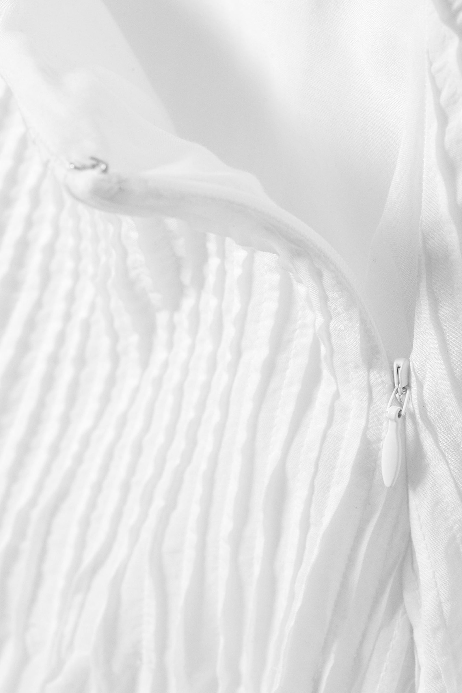 Pleated Mid Waist Skirt