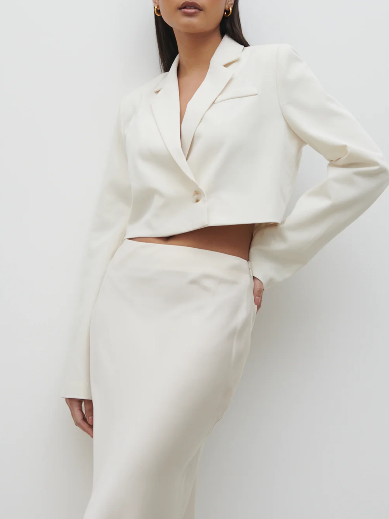 Satin Maxi Skirt