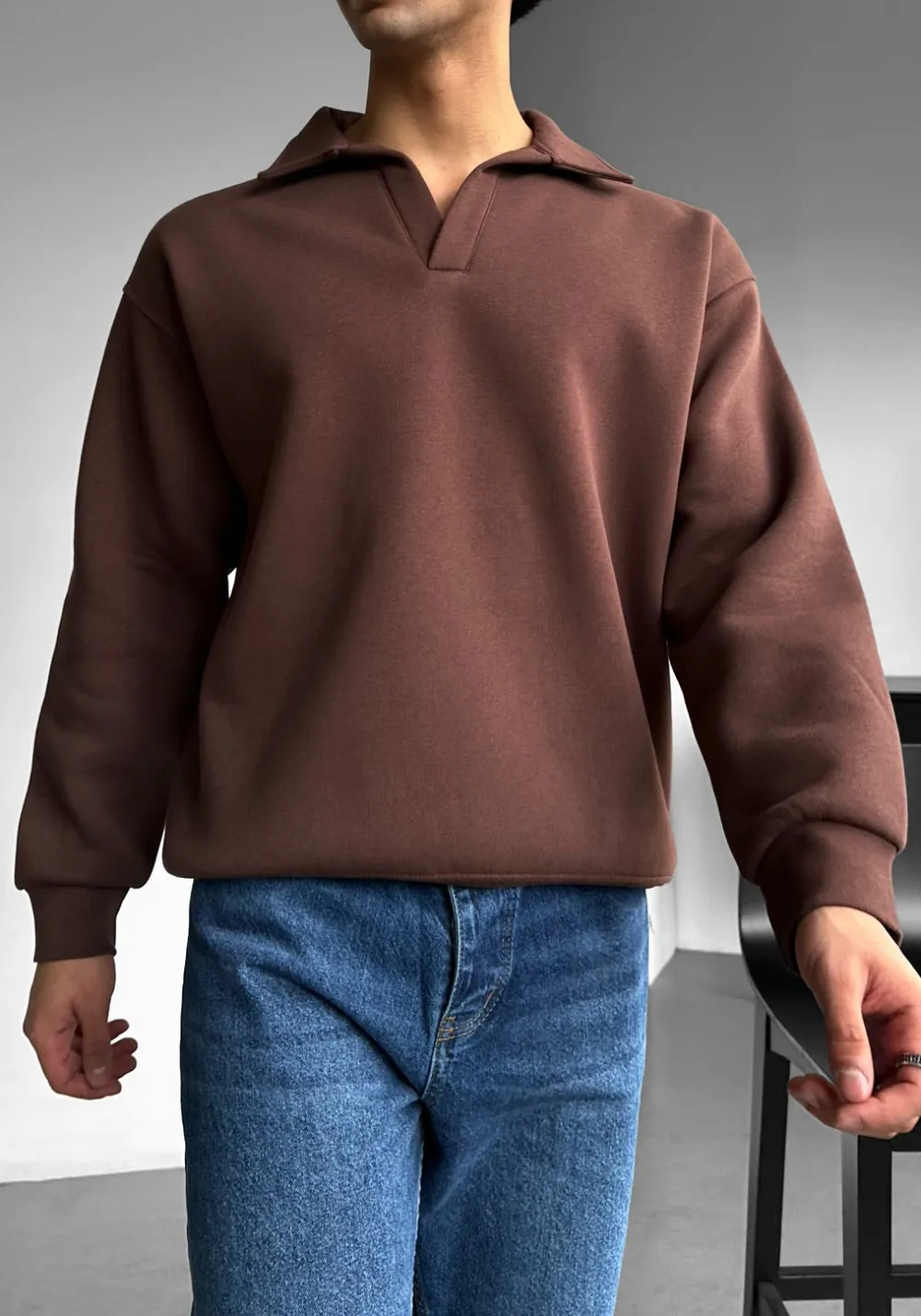 Relaxed Layered Sweatshirt