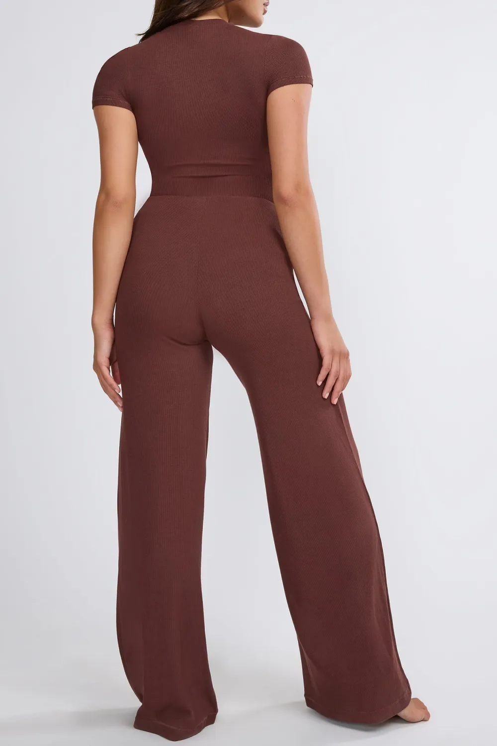 Daily Mid-Rise Straight Loose Women's Trousers