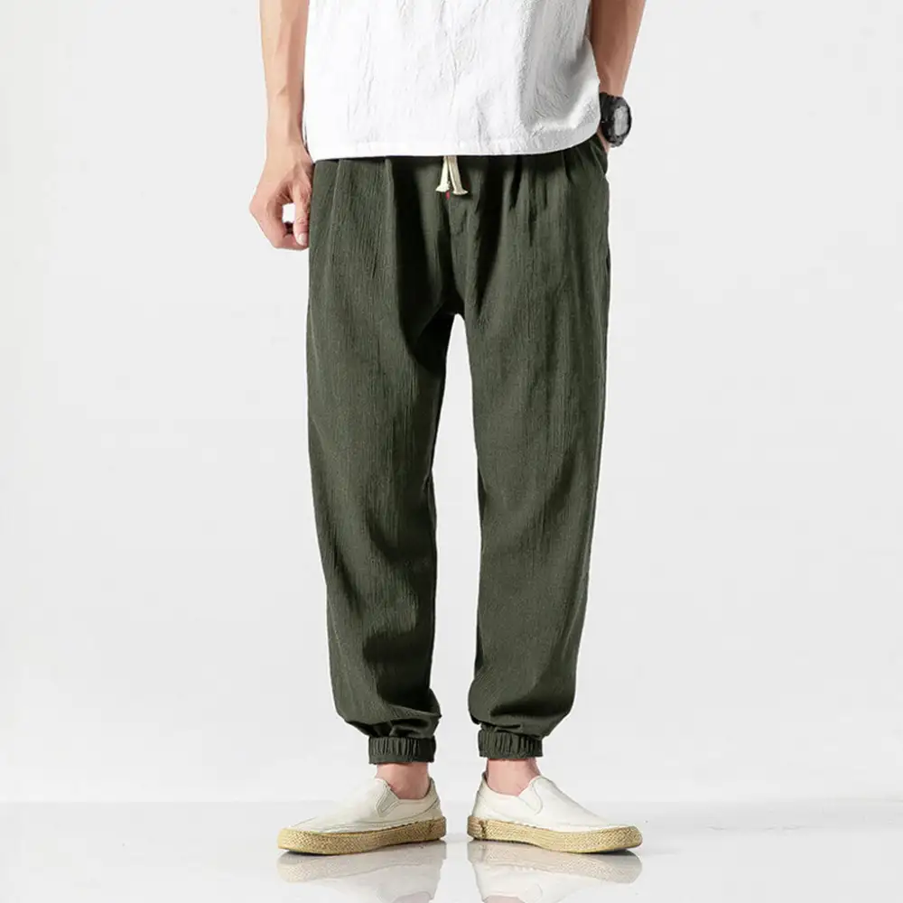 Lightweight Wide Harem Pants