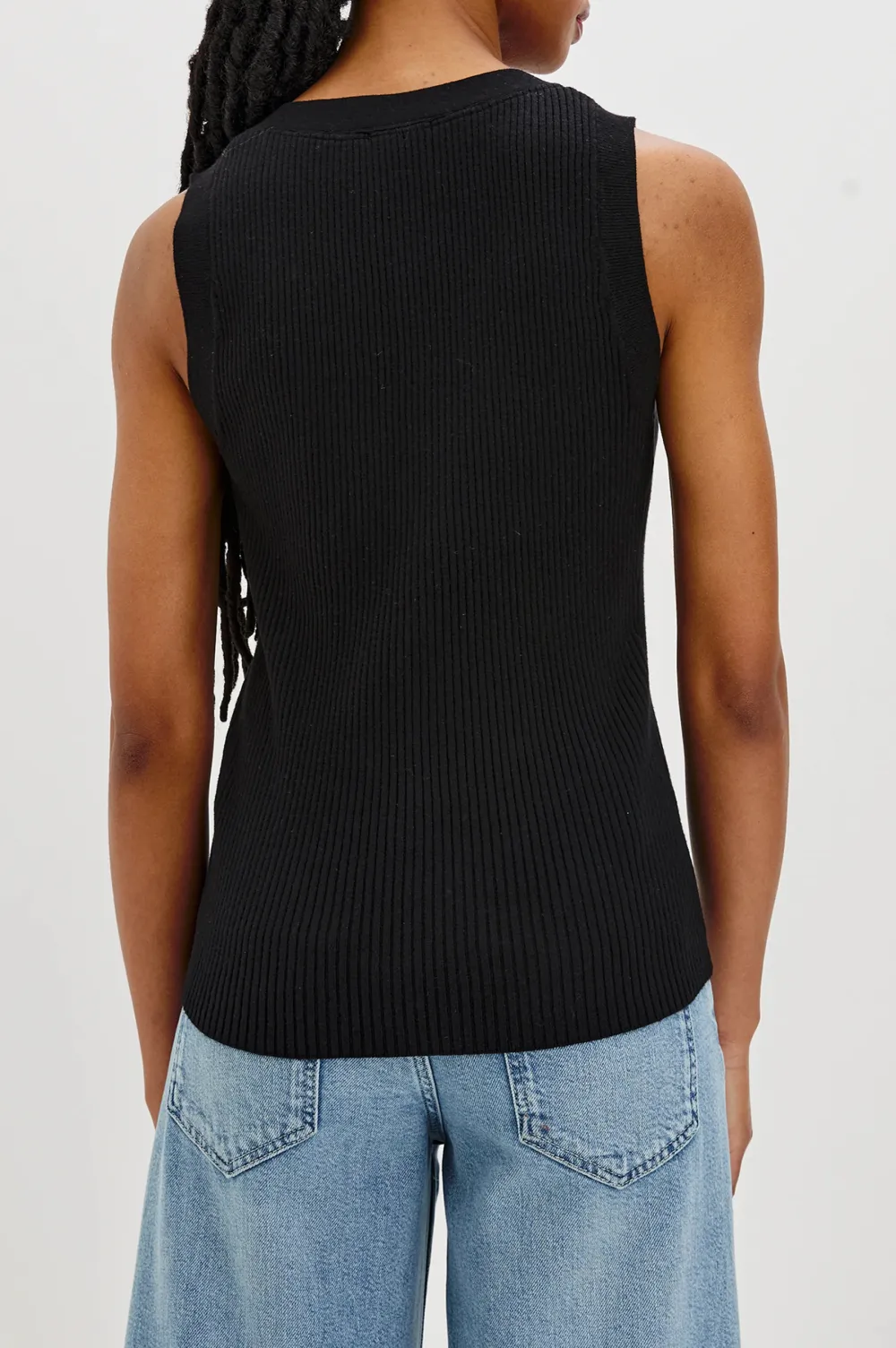 Simple Style V-Neck Women's Tank Top