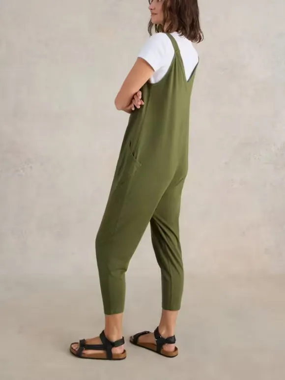 Jersey V Neck Jumpsuit