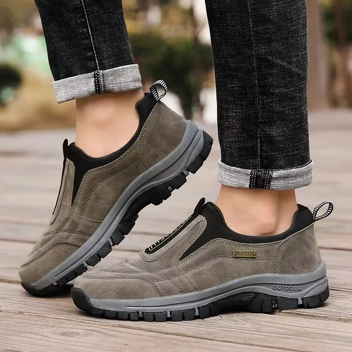 Men's Comfortable Waterproof Orthopedic Walking Shoes Hiking Shoes (⏰ Last Day 30% OFF 🔥)