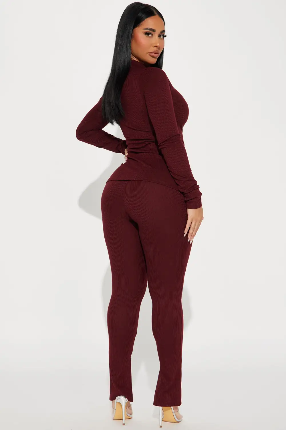Miranda Legging Set - Burgundy