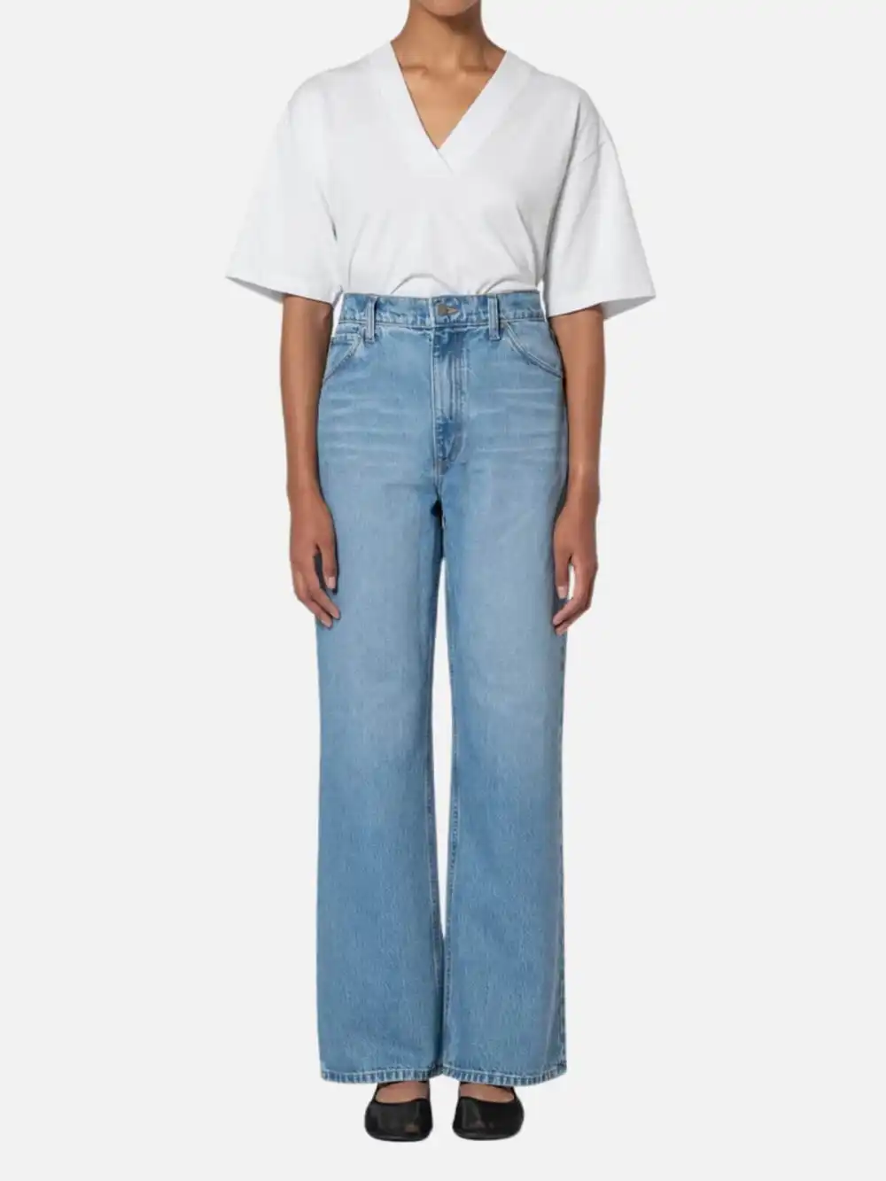 High-Rise Wide-Leg Jeans