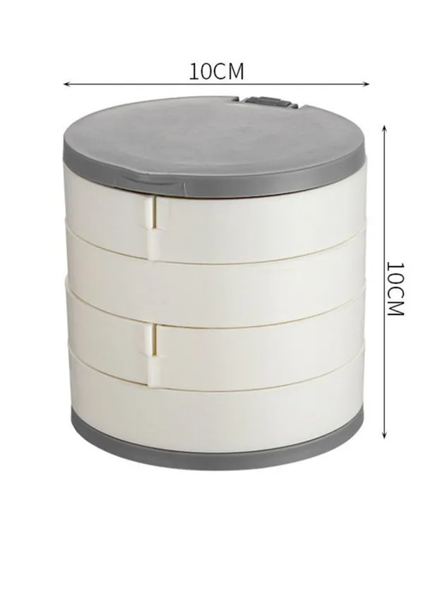 Rotating Multi-layer Jewelry Box