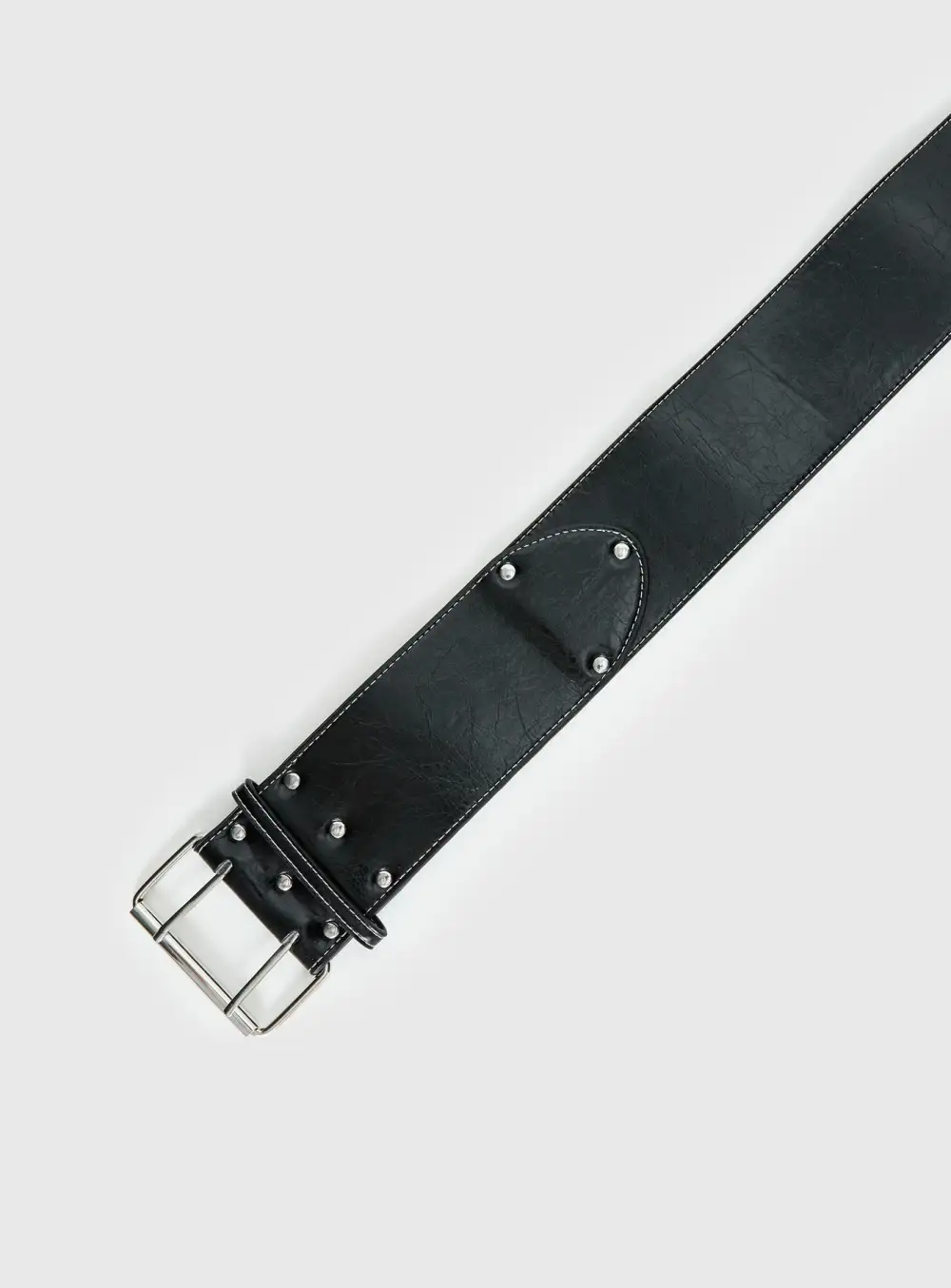 Easygoing Studded Buckle Belt