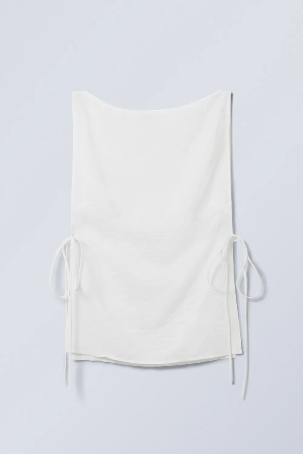 Side Tied Boat Neck Top
