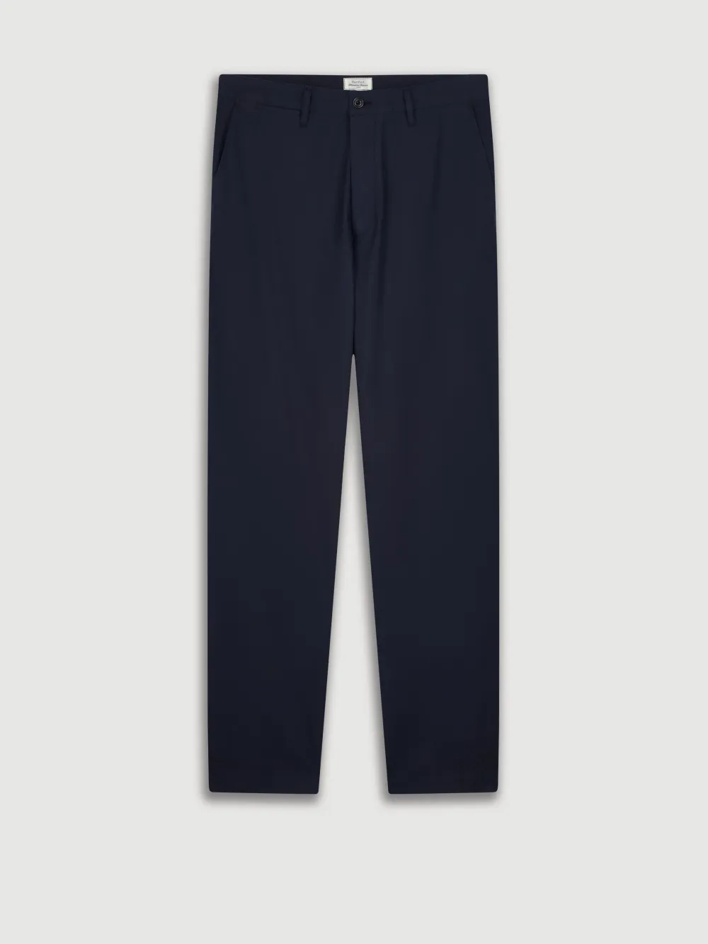 Casual Style Deep Blue Cotton Pants