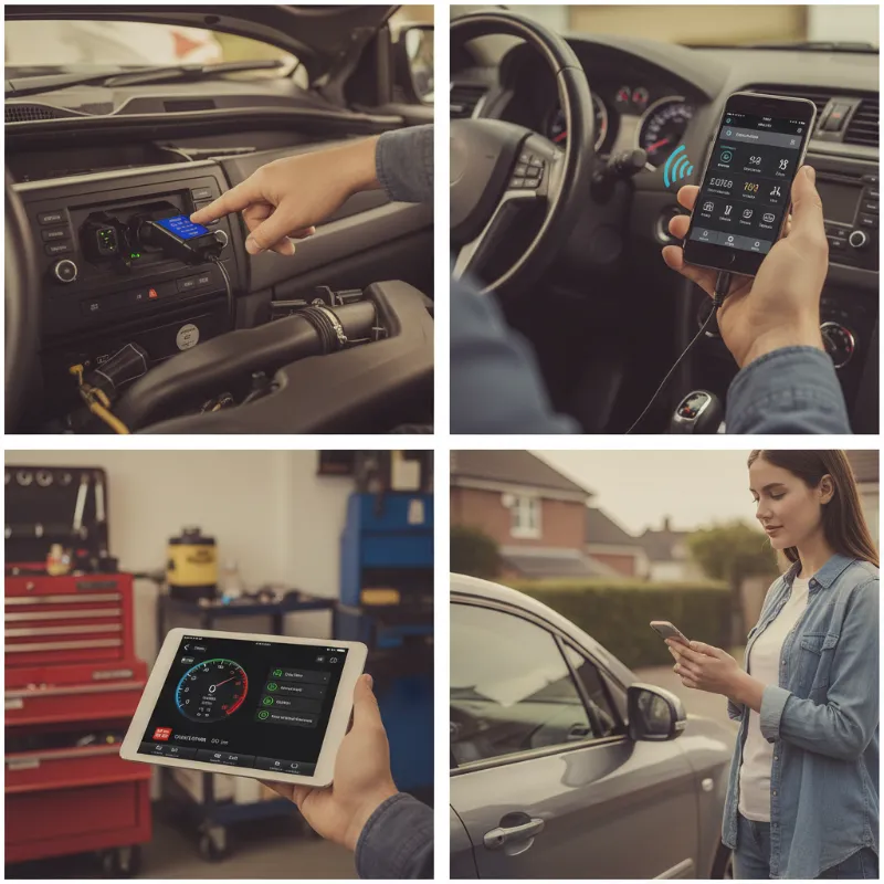 Smart Car Diagnostic Scanner (ELM 327 OBD2 Vehicle Fault Code Reader)