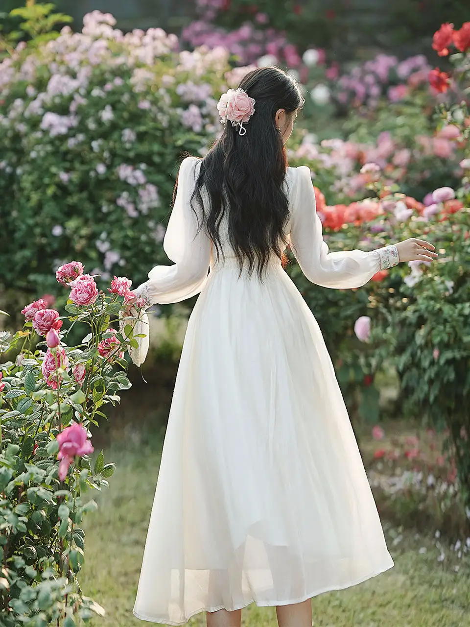 Embroidered Maxi Dress