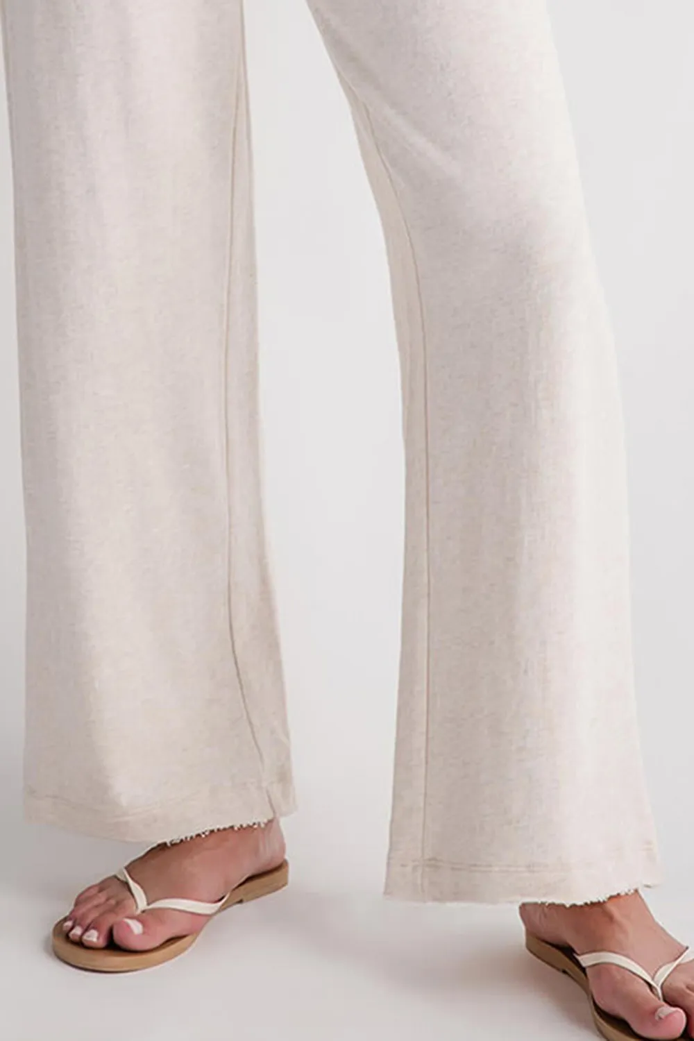 Z Supply Huntington French Terry Sweatpants - oatmeal heather