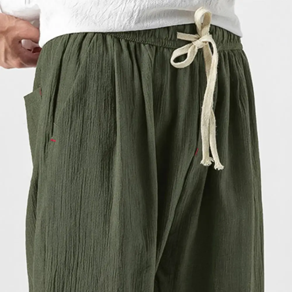 Lightweight Wide Harem Pants