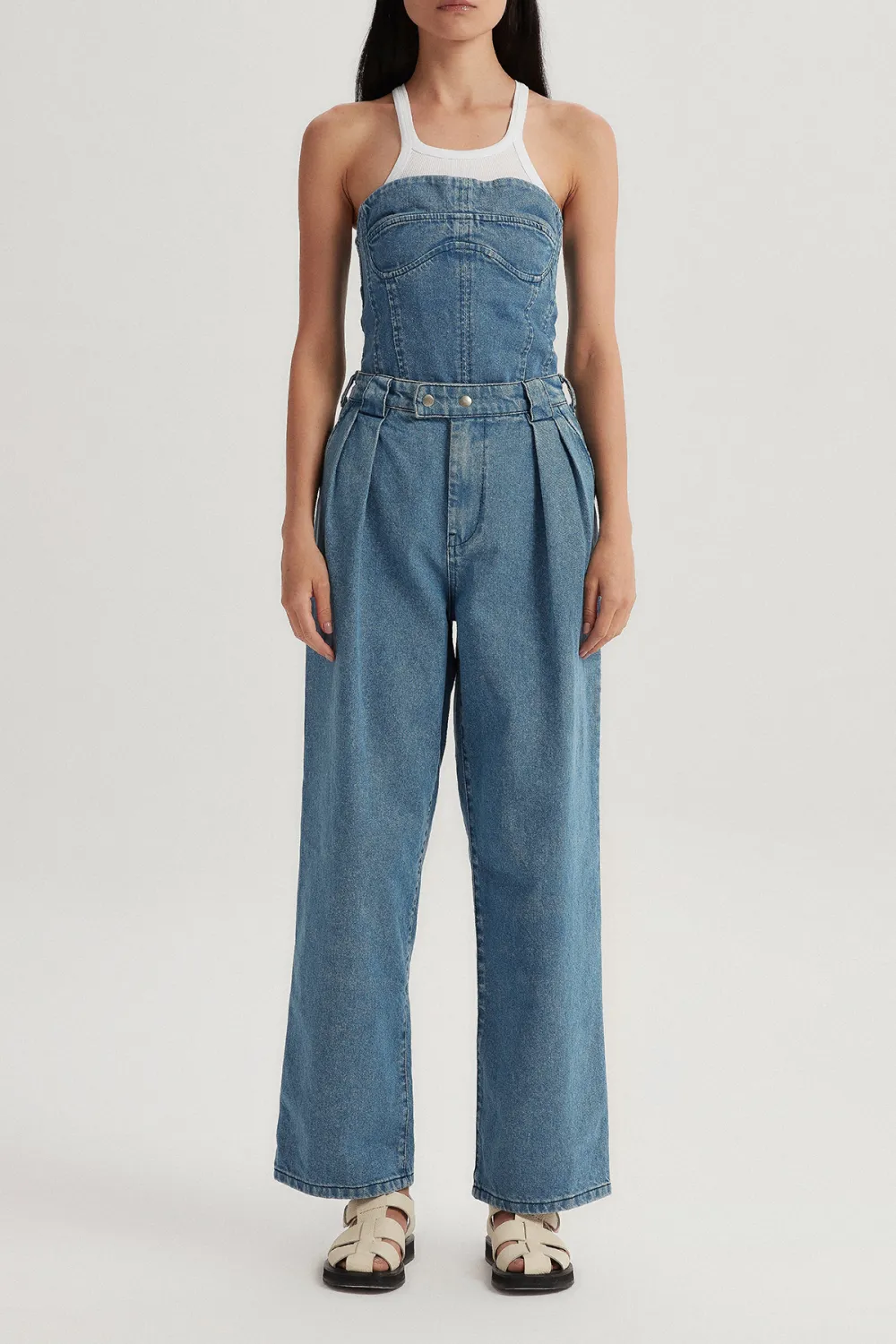 Denim Bustier
